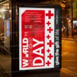 Download Red Cross Day PSD Template 3