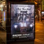 Download Speed Race PSD Template 3