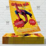 Spiderman Birthday Invitation - Flyer PSD Template | ExclusiveFlyer