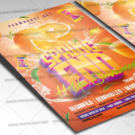 Download Spring End PSD Template 2