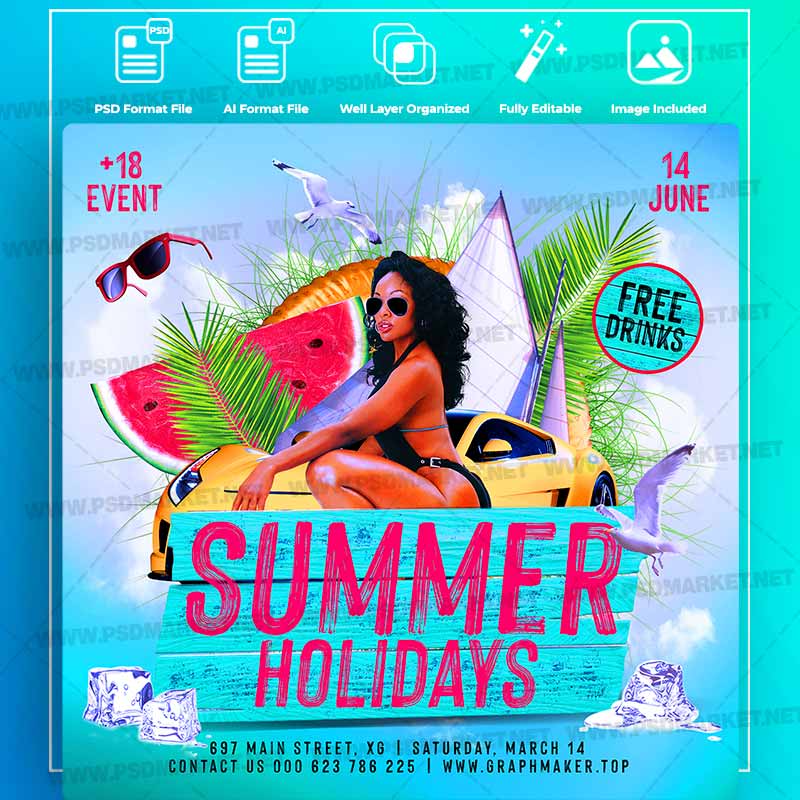 summer-templates-in-psd-vector.jpg Download Summer Templates in PSD & Vector