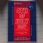 Download 4 th of July Day PSD Template 1