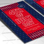 Download 4 th of July Day PSD Template 2