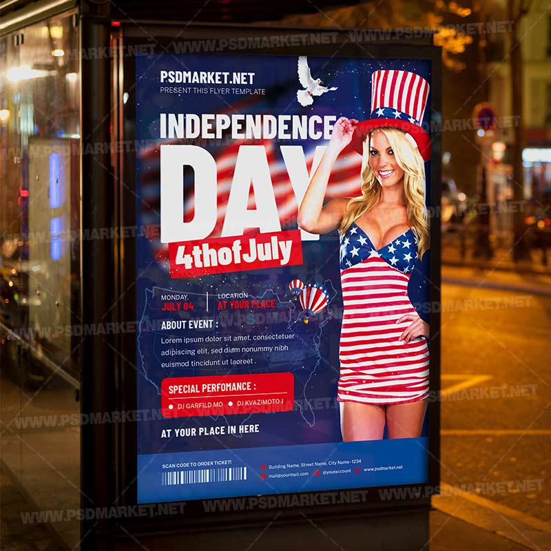 4_th_of_july_night_psd_template_3.jpg Download 4 th of July Night PSD Template 3