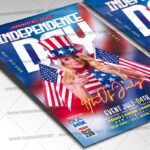 Download 4 th of July Party Night PSD Template 2