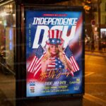 Download 4 th of July Party Night PSD Template 3