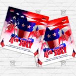 4th of July - Flyer PSD Template | ExclusiveFlyer