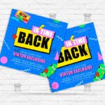 Back in Time - Flyer PSD Template | ExclusiveFlyer