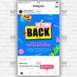 Back in Time - Flyer PSD Template | ExclusiveFlyer