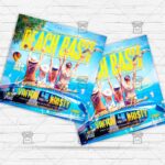 Beach Bash - Flyer PSD Template | ExclusiveFlyer
