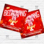 Beer Pong Event - Flyer PSD Template | ExclusiveFlyer