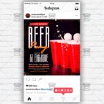 Beer Pong Night - Flyer PSD Template | ExclusiveFlyer