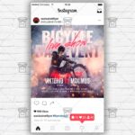 Bicycle Day Show - Flyer PSD Template | ExclusiveFlyer