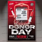 Download Blood Donor Day PSD Template 1