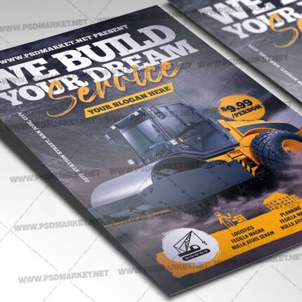 Download Construction PSD Template 2