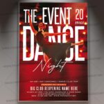 Download Dance Night PSD Template 1