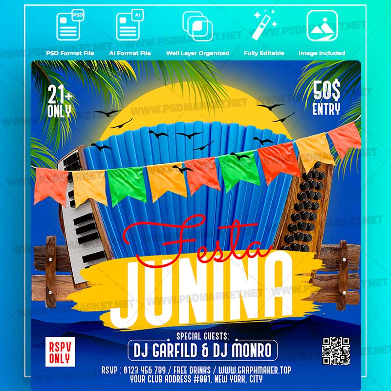 festa-junina-templates-in-psd-vector.jpg Download Festa Junina Templates in PSD & Vector