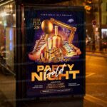 Download Gold Event PSD Template 3