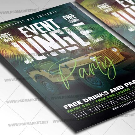 Download Jungle PSD Template 2