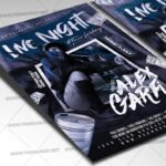 Download Live Night PSD Template 2