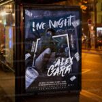 Download Live Night PSD Template 3