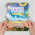 Ocean Day Event - Flyer PSD Template | ExclusiveFlyer
