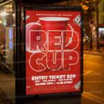 Download Red Cup Live Event PSD Template 3
