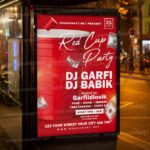Download Red Cup PSD Template 3