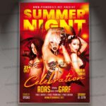 Download Summer Night PSD Template 1