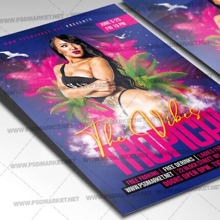 Download Tropical Event PSD Template 2