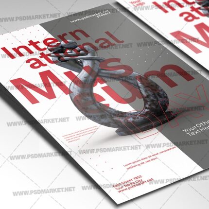 Download World Museum Day PSD Template 2