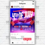 4th of July Party - Flyer PSD Template | ExclusiveFlyer