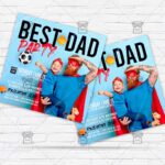 Best Dad Party - Flyer PSD Template | ExclusiveFlyer