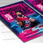 Download Cornhole Game Day PSD Template 2
