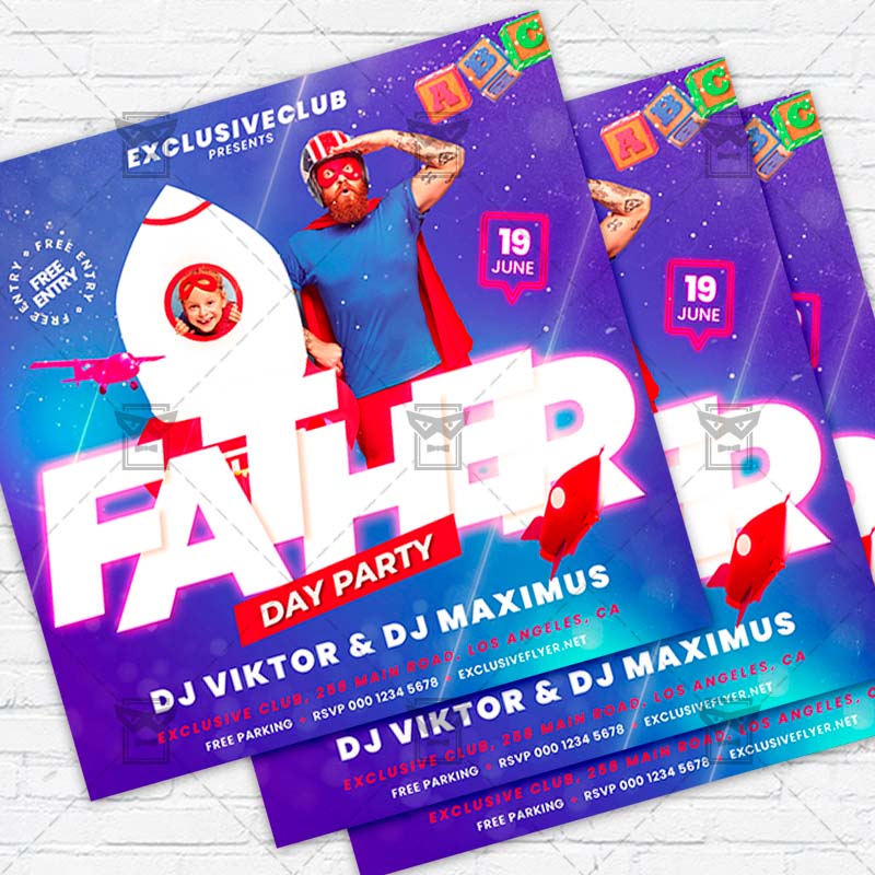 fathers_day_party-instagramflyer-template-1.jpg Fathers Day Party - Flyer PSD Template | ExclusiveFlyer