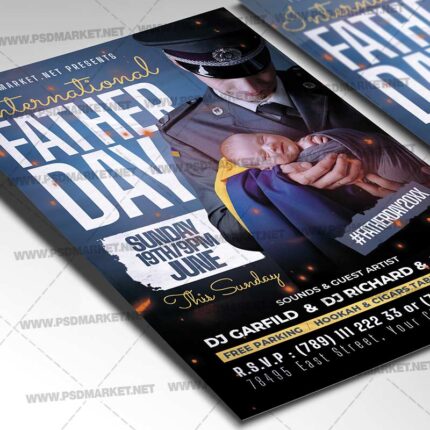 Download Fathers Day PSD Template 2