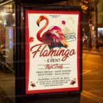 Download Flamingo Event Party PSD Template 3