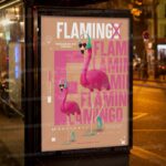 Download Flamingo Event PSD Template 3