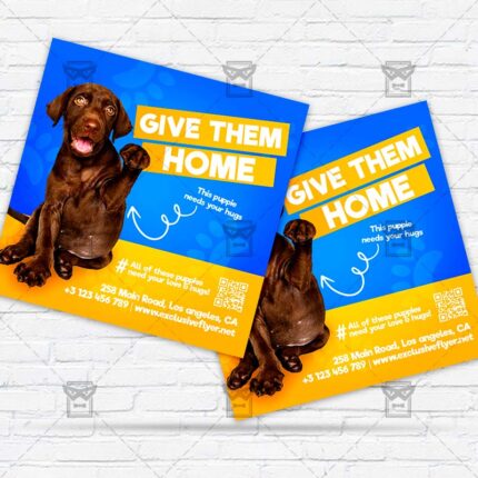 Give Them Home - Flyer PSD Template | ExclusiveFlyer