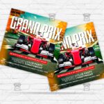 Grand Prix - Flyer PSD Template | ExclusiveFlyer