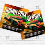 Grand Prix Show - Flyer PSD Template | ExclusiveFlyer