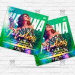 Havana Madness - Flyer PSD Template | ExclusiveFlyer