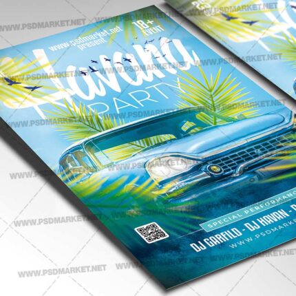 Download Havana Night PSD Template 2