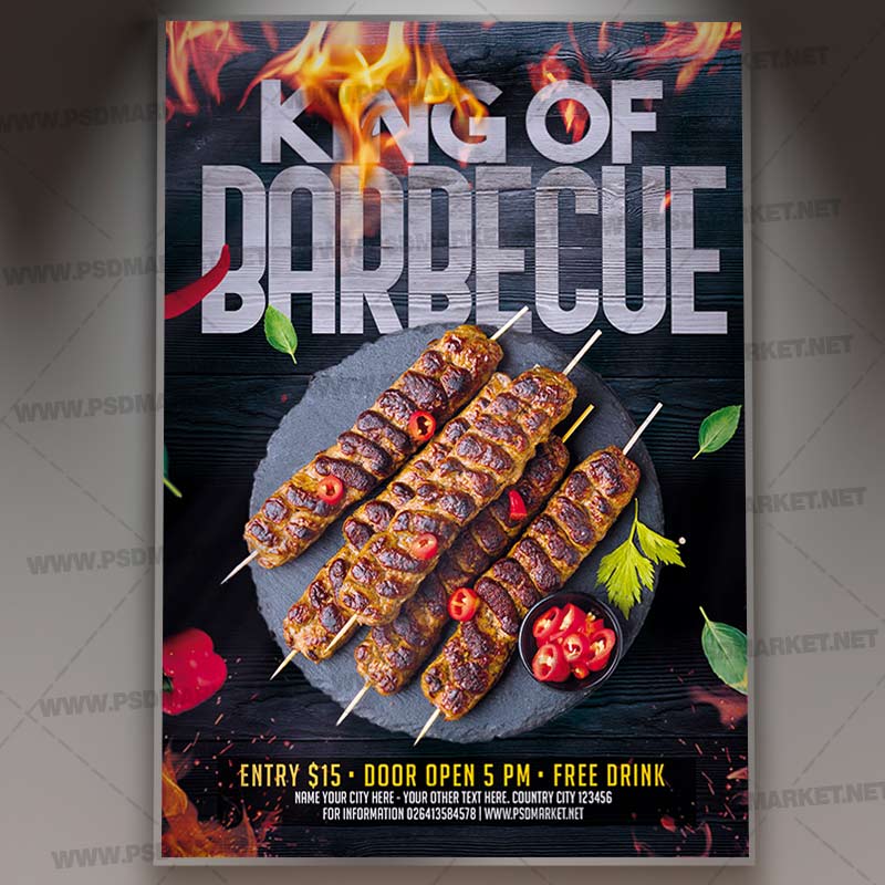 king_barbecue_psd_template_1.jpg Download King Barbecue PSD Template 1