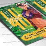 Download Luau Night PSD Template 2