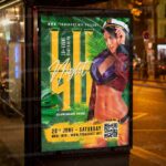 Download Luau Night PSD Template 3