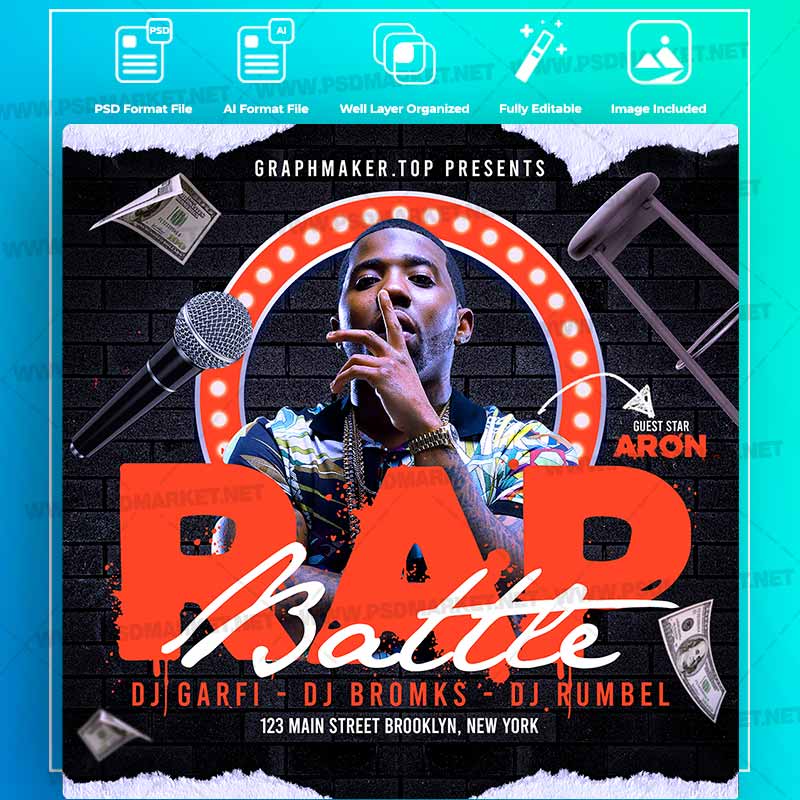 rap-battle-templates-in-psd-vector.jpg Download Rap Battle Templates in PSD & Vector