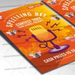 Download Speelling Bee Сontest PSD Template 2