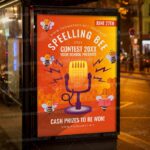 Download Speelling Bee Сontest PSD Template 3