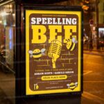 Download Speelling Bee Event PSD Template 3